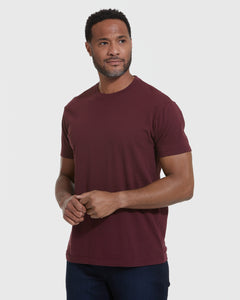 True ClassicMahogany Short Sleeve Crew Neck Tee