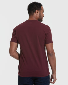 True ClassicMahogany Short Sleeve Crew Neck Tee