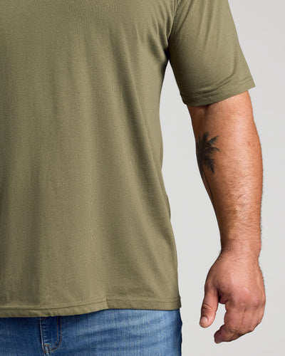 Classic Crew Neck - Military Green