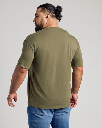 Classic Crew Neck - Military Green