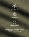The Staple Classic Crew Neck 3-Pack features ultra-soft, breathable, stretchy fabric.
