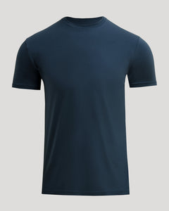 True ClassicThe Staple Classic Crew Neck 3-Pack: dark-blue crew-neck T-shirt.