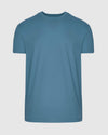 Sapphire Short Sleeve Crew Neck T Shirt, plain and fitted.