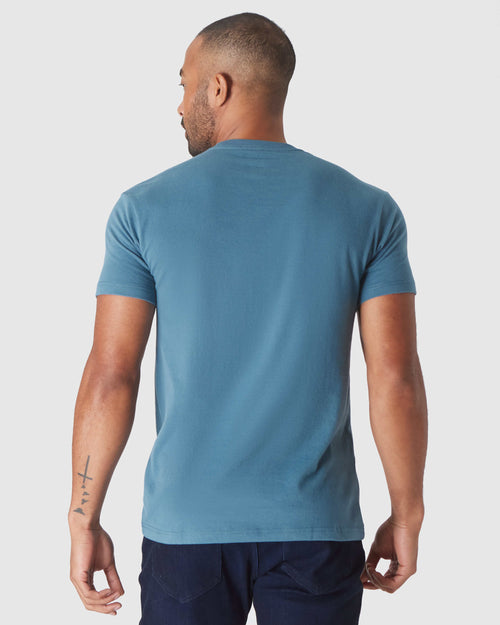 Sapphire Short Sleeve Crew Neck Tee