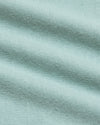 Seabreeze Classic Crew Neck knit fabric close-up showing fine ribbing.