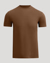 Sepiawood Classic Crew Neck T-shirt, plain, short-sleeved, fitted style.