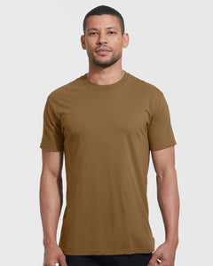 True ClassicTan 499 Short Sleeve Crew Neck Tee