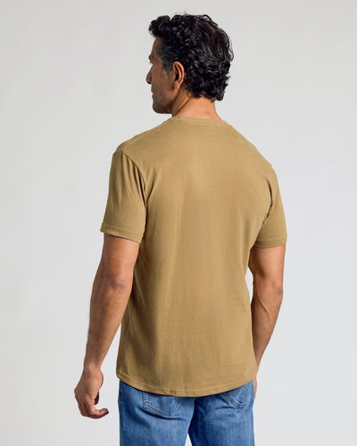 Classic Crew Neck - Tan 499