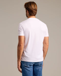 True ClassicWhite Short Sleeve Crew Neck Tee