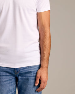 True ClassicWhite Short Sleeve Crew Neck Tee