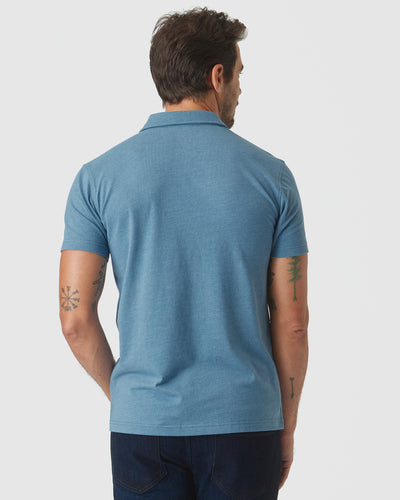 Classic Polo - Blue Lake Heather