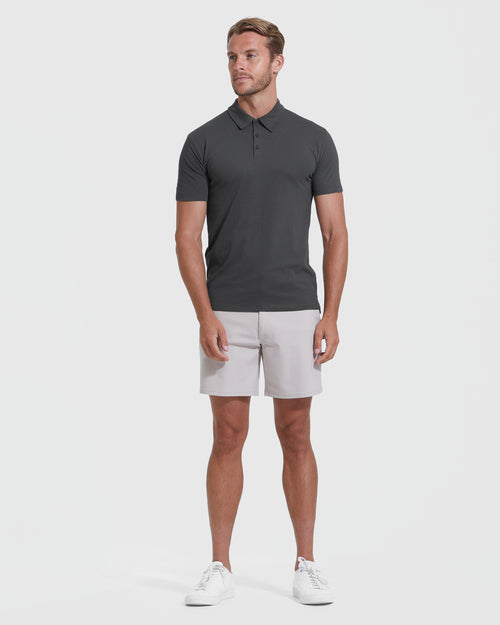 Carbon Short Sleeve Polo