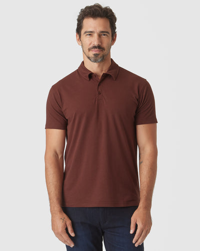 Classic Polo - Dark Chocolate