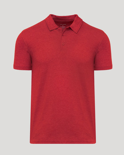 Polo classique - Dark Heather Lava