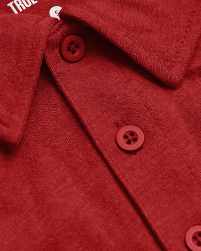 Polo classique - Dark Heather Lava