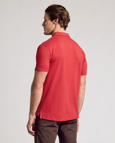 Polo classique - Dark Heather Lava