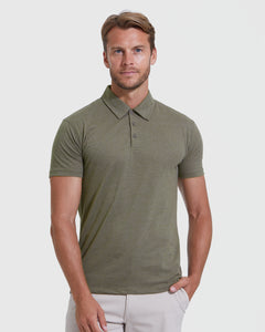 True ClassicGreen Neutral Classic Polo 6-Pack