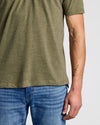Heather Military Green Classic Polo