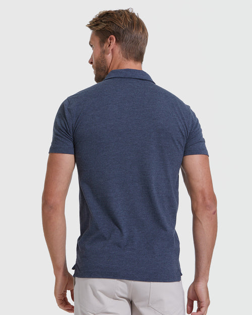 The Heather Short Sleeve Polo 3-Pack