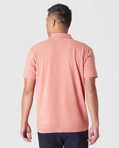 Classic Polo - Heather Cayenne