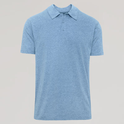 Classic Polo - Heather Indigo