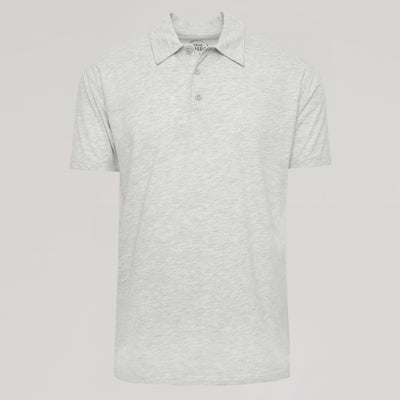 Classic Polo - Light Heather Gray