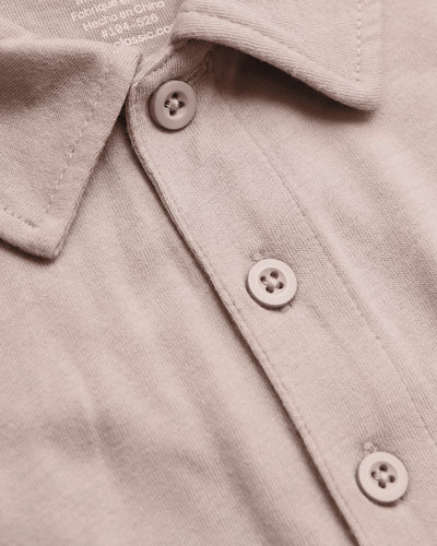 Classic Polo - Light Heather Slate Mauve