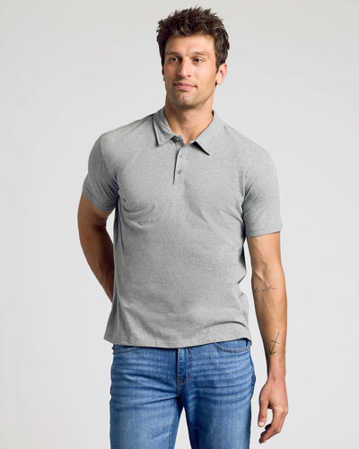 The Light Indigo Short Sleeve Polo 3-Pack