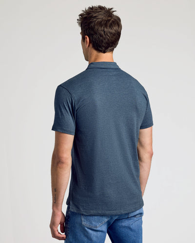 Classic Polo - Heather Navy