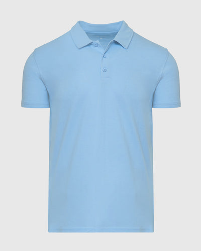 Classic Polo - Sky Blue Heather
