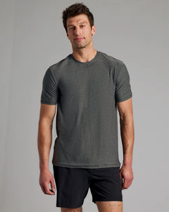 True ClassicCharcoal Heather Gray Active Crew Neck Tee