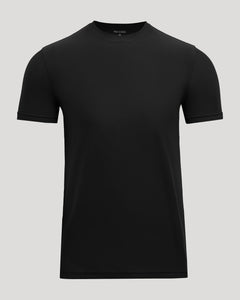 True ClassicBlack Active Crew Neck Tee