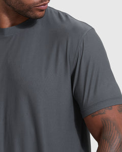 True ClassicCarbon Active Crew Neck Tee