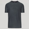 Charcoal Heather Gray Active Crew Neck Tee