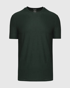 True ClassicDark Heather Forest Active Crew Neck Tee