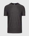 Dark Heather Tempest Active Crew Neck Tee, plain, short-sleeve, crew-neck.