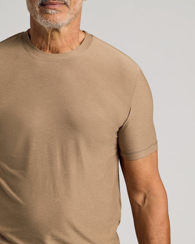 Active Crew Neck - Driftwood