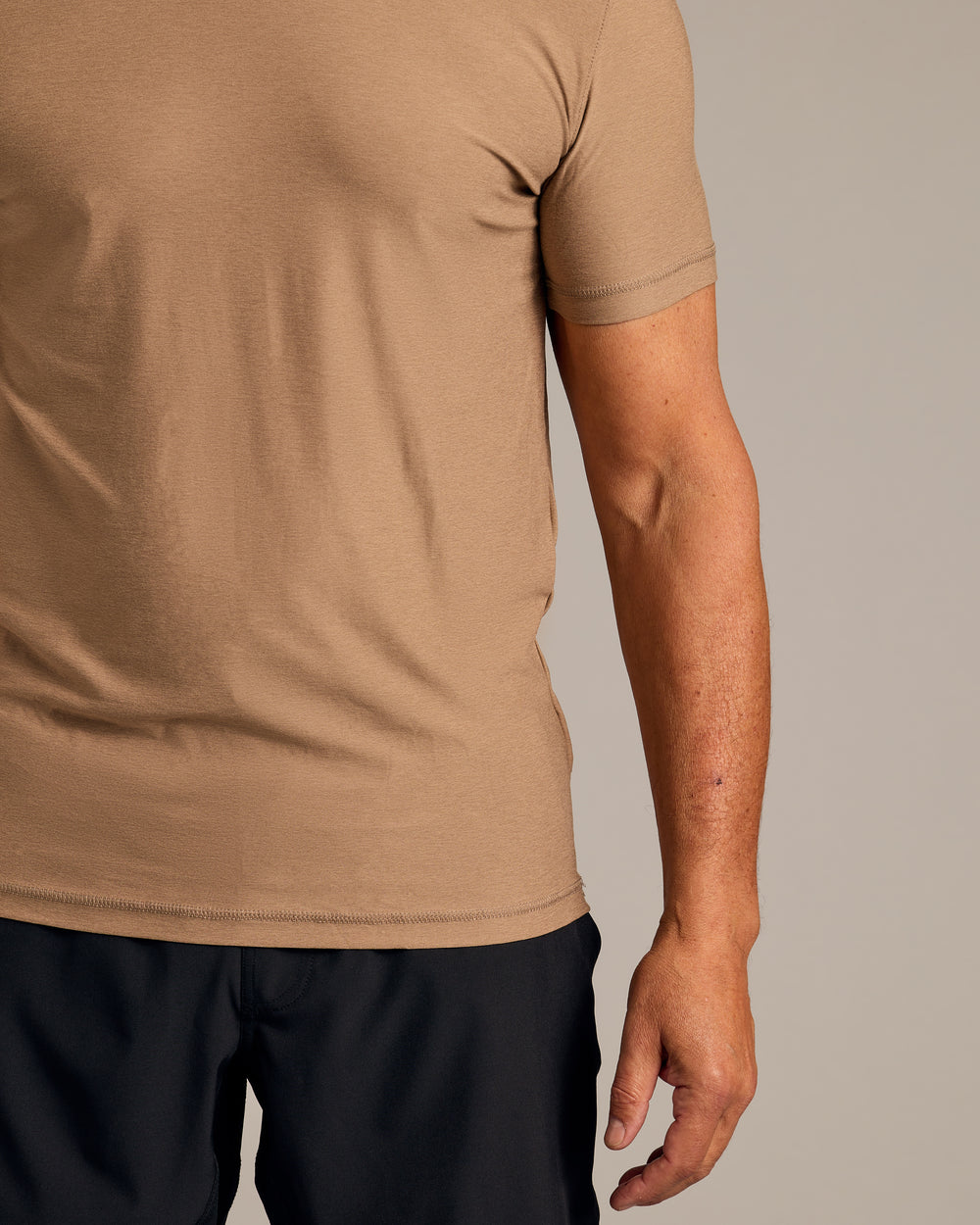 Driftwood Active Crew Neck Tee