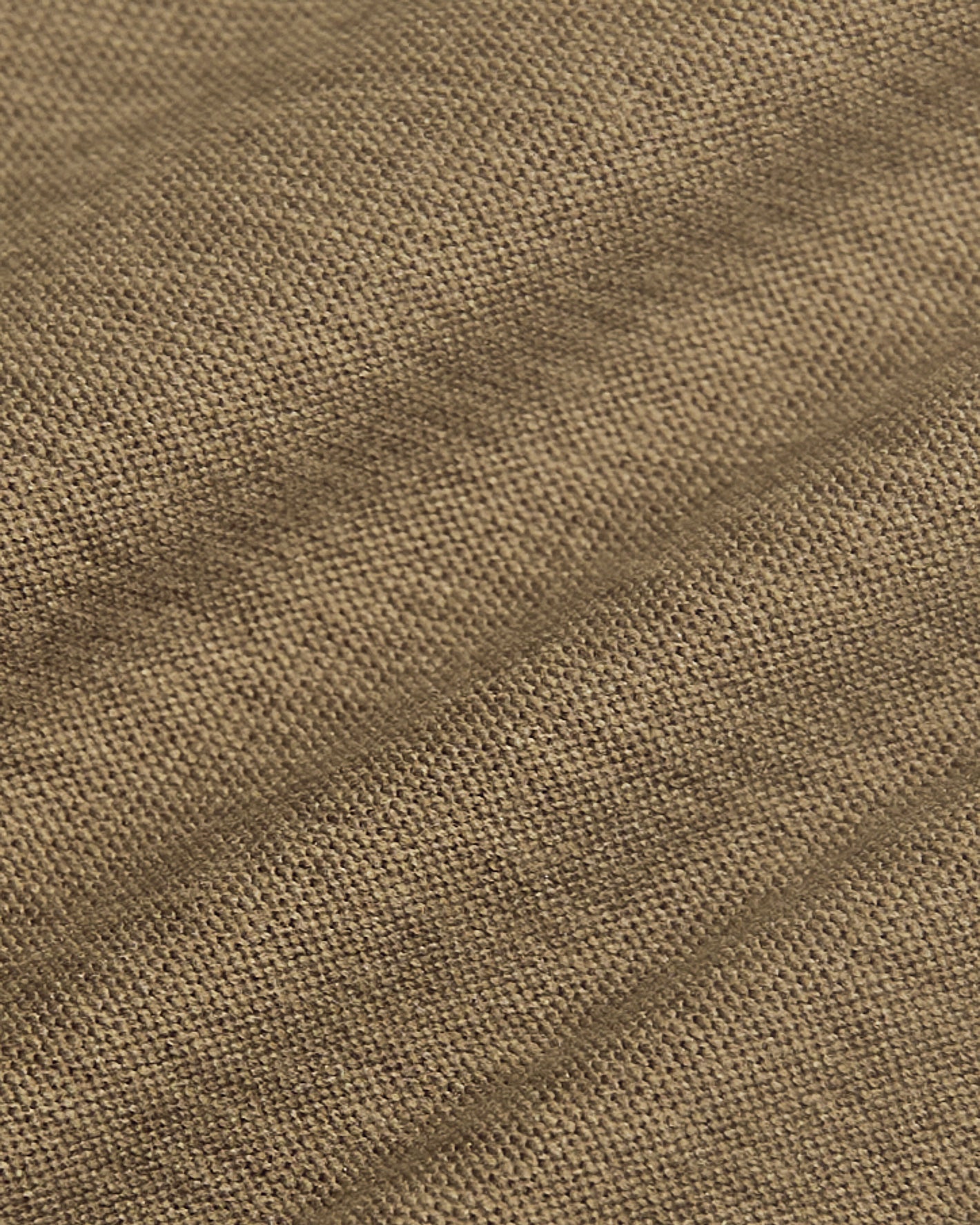 Driftwood Active Crew Neck Tee with tan woven texture and gentle folds.