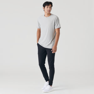 True ClassicLight Heather Gray Active Crew Neck Tee