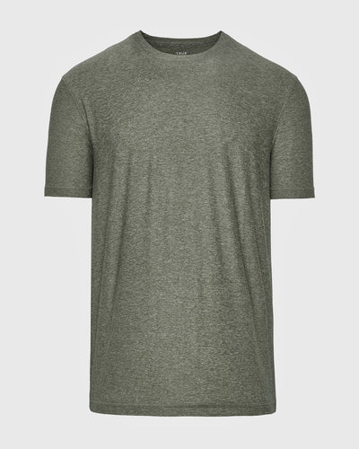 Active Crew Neck - Heather Forest