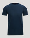 Navy Active Crew Neck Tee