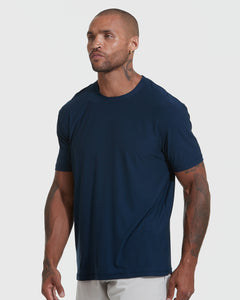 True ClassicNavy Active Crew Neck Tee