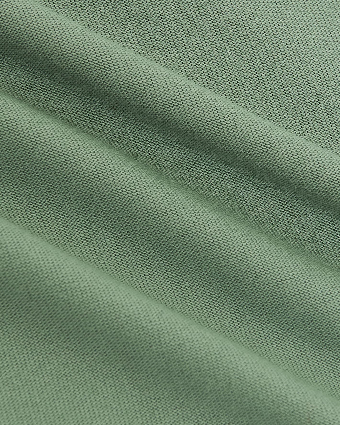 Close-up of green fabric texture