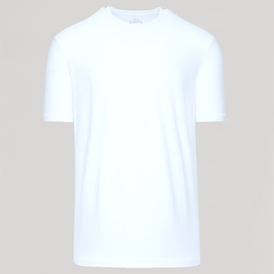 Active Crew Neck - White
