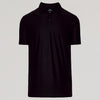 Black Active Short Sleeve Polo 1.0