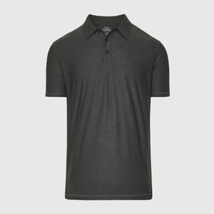 True ClassicCharcoal Heather Gray Active Polo 2.0