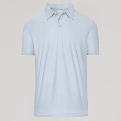 Active Polo 1.0 - Heather Light Gray