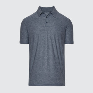 True ClassicHeather Navy Active Polo 2.0