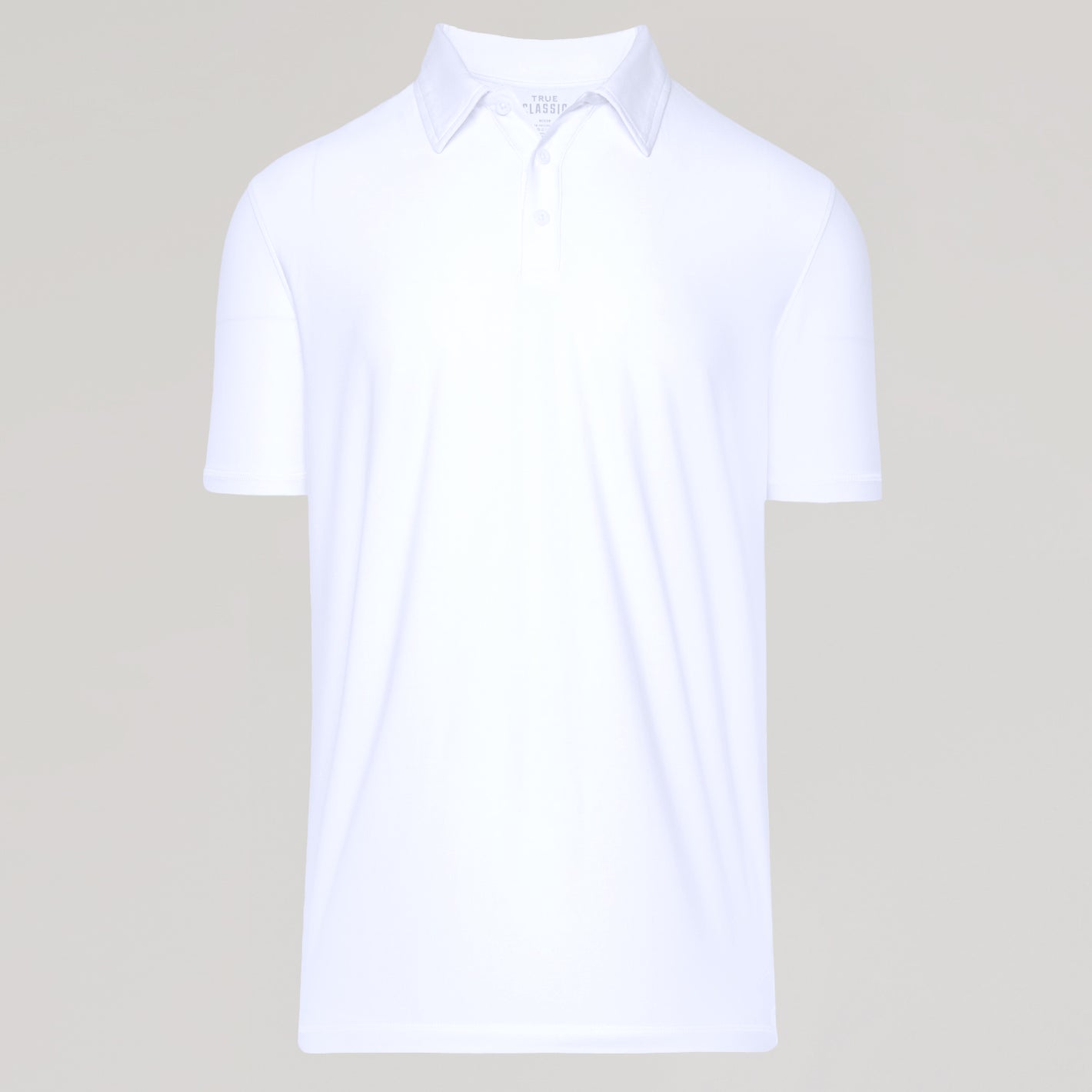 White Active Polo